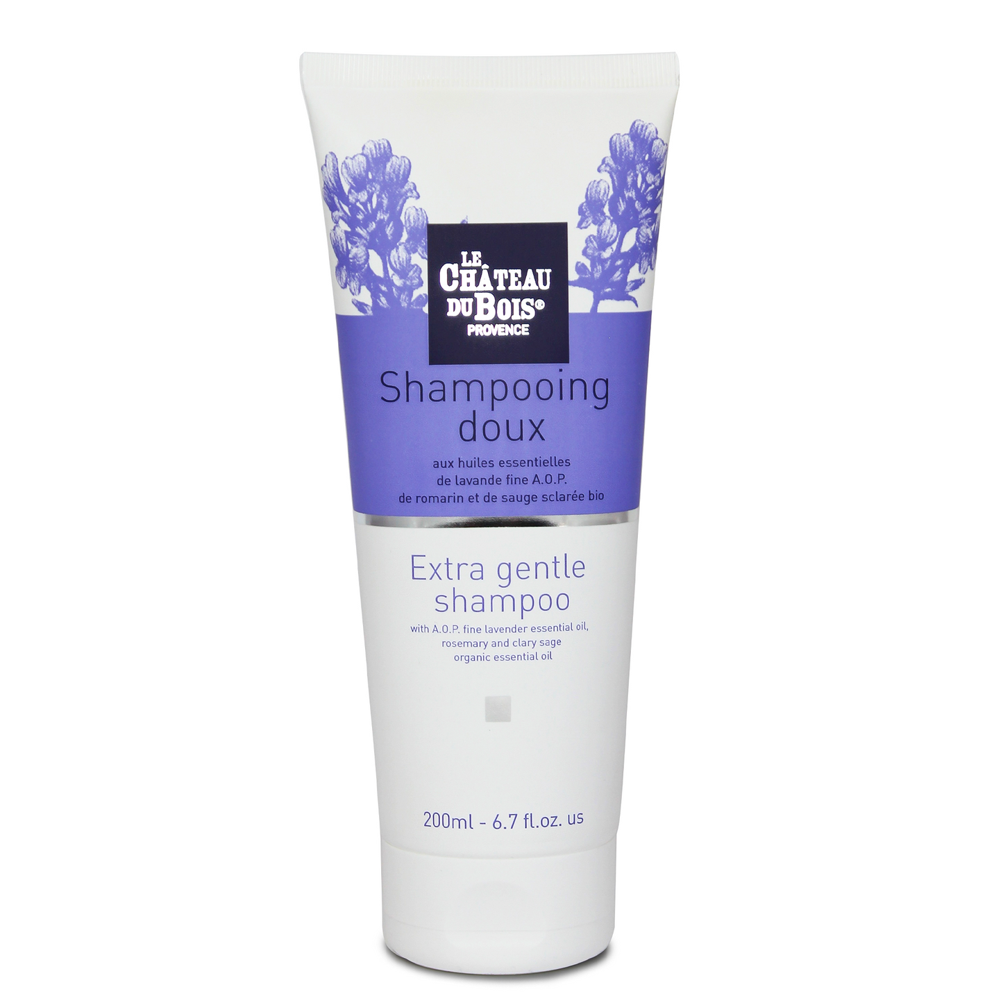 Shampoing doux BIO huile essentielle de lavande AOP 200ml