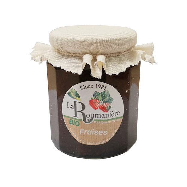 Confiture de Fraises Bio 335g