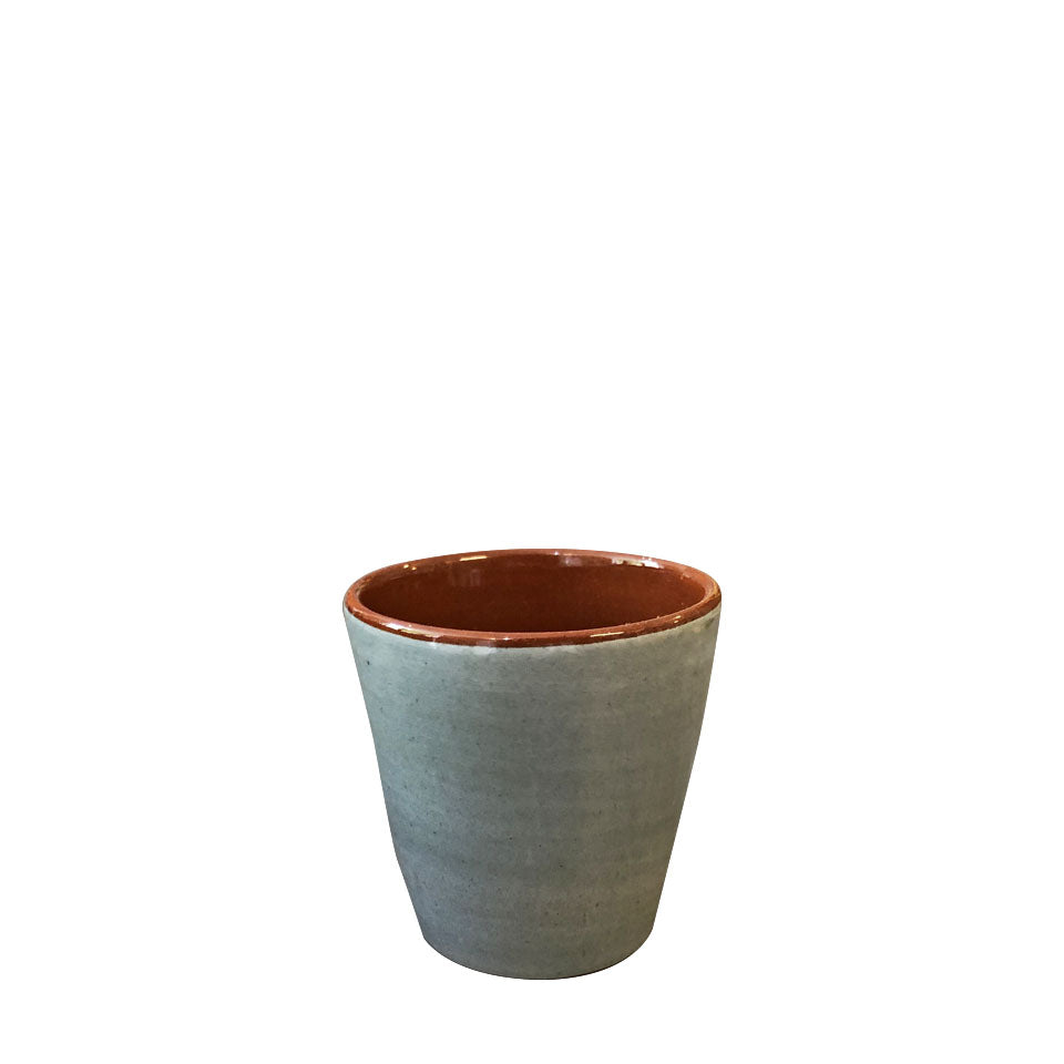 Tasse à expresso Céramique Bicolore Gris clair/Café