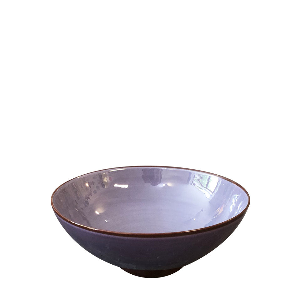 Petite coupelle céramique bicolore Lavande clair/Lavande foncé Ø14,5cm