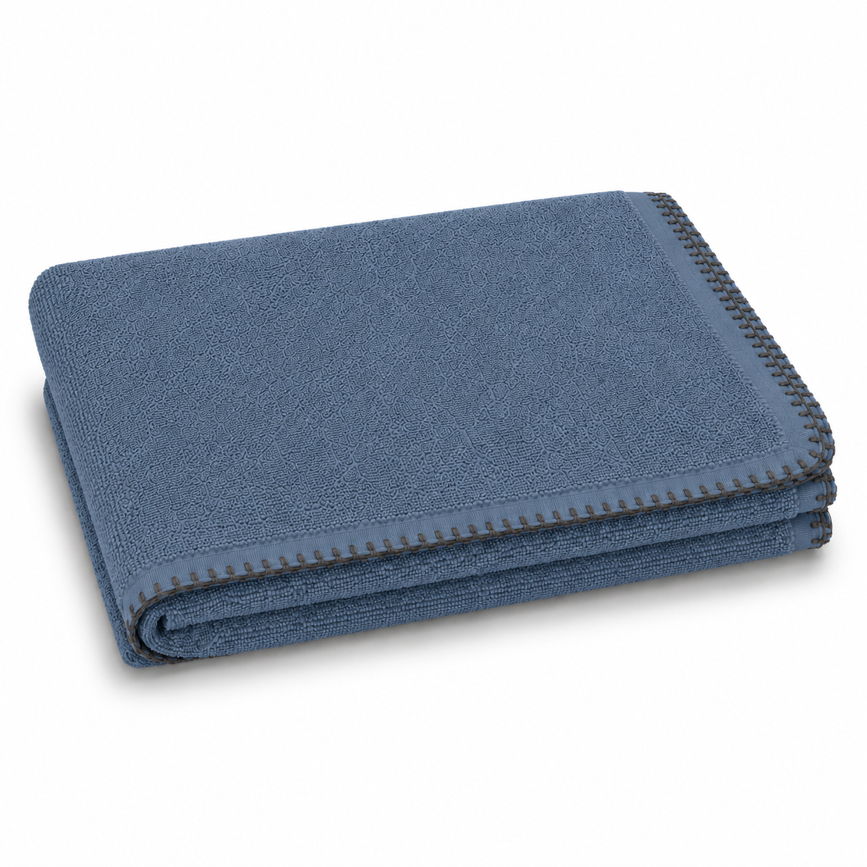 Drap de bain Bleu indigo 100x150cm