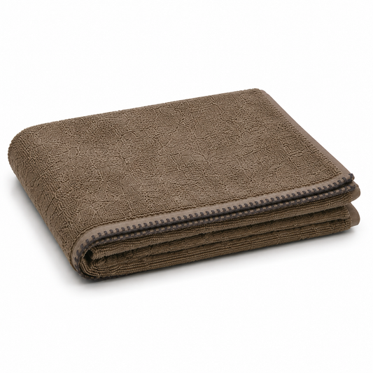 Drap de douche Taupe foncé 70x140cm