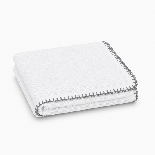 Serviette de toilette Blanche 50x100cm