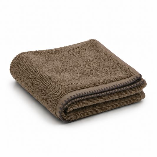 Serviette de toilette Taupe foncé 50x100cm