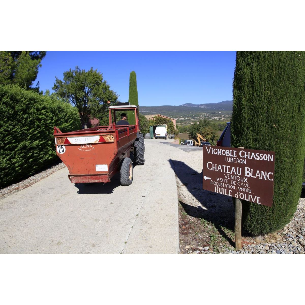 3 magnums de vin 150cl Ventoux Rosé "A mon père" 2020 vin rosé Vignoble Chasson - Chateau Blanc - The Best of Provence