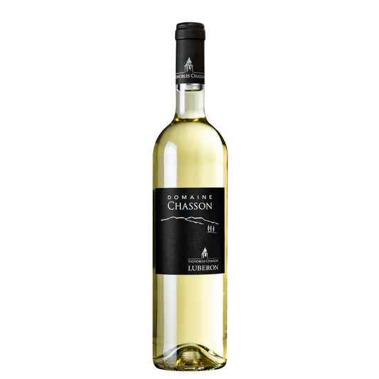 6 bouteilles de vin 75cl Luberon Blanc "Domaine Chasson" 2020 Vin blanc Vignoble Chasson - Chateau Blanc - The Best of Provence