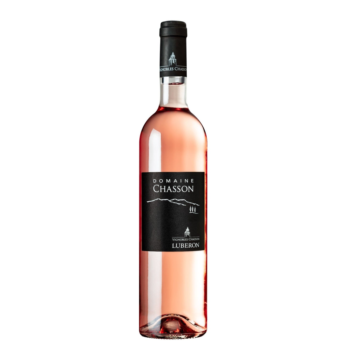 6 bouteilles de vin 75cl Luberon Rosé "Domaine Chasson" 2020 vin rosé Vignoble Chasson - Chateau Blanc - The Best of Provence