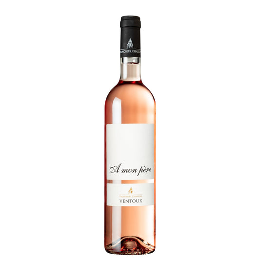 6 bouteilles de vin 75cl Ventoux Rosé "A mon père" 2020 vin rosé Vignoble Chasson - Chateau Blanc - The Best of Provence