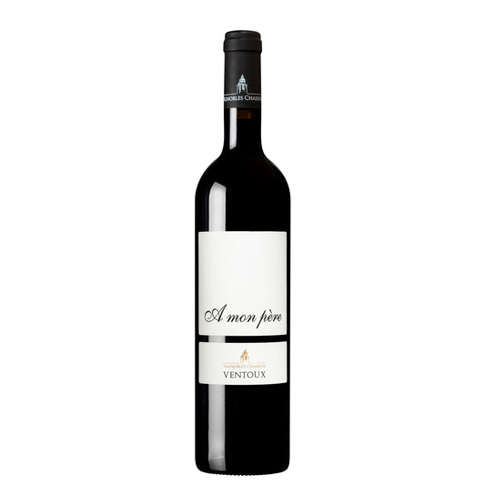 6 bouteilles de vin 75cl Ventoux Rouge "A mon père" 2020 Vin rouge Vignoble Chasson - Chateau Blanc - The Best of Provence