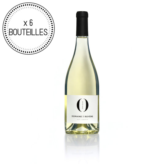 6 bouteilles de vin 75cl AOP Luberon Blanc "Oppidum" Bio 2021