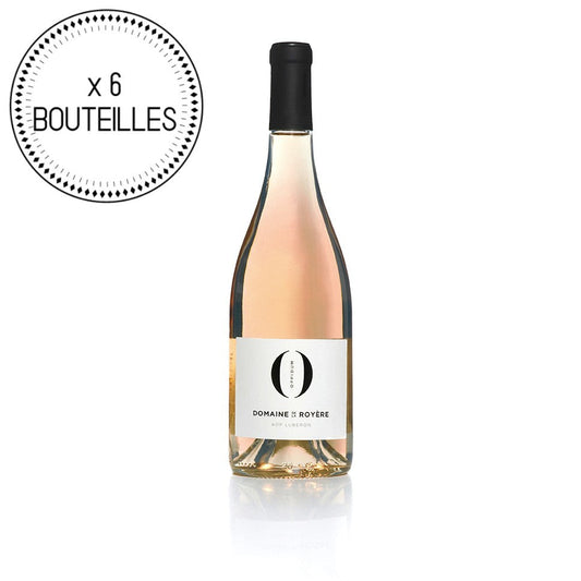 6 bouteilles de vin 75cl AOP Luberon Rosé "Oppidum" Bio 2021