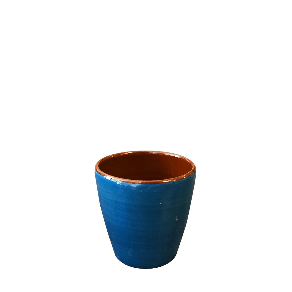Tasse à expresso Céramique Bicolore Turquoise/Café
