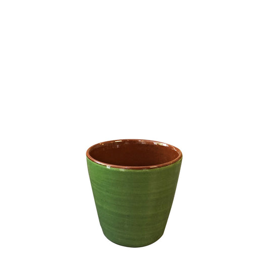 Tasse à expresso Céramique Bicolore Vert mousse/Café