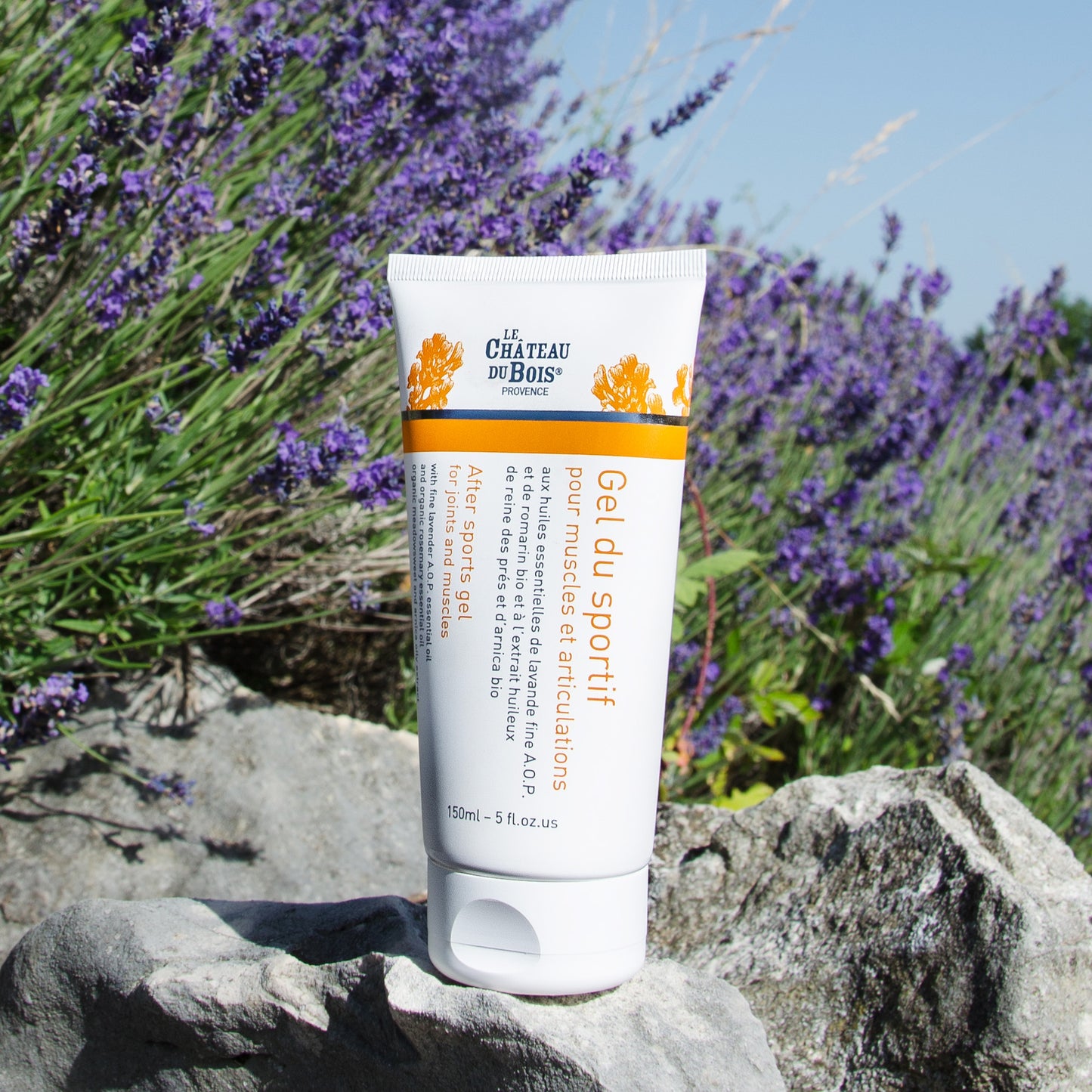 After sports gel for joints and muscles - Le Château du Bois Provence