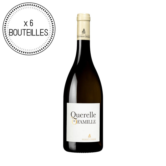 6 bouteilles de vin 75cl IGP Vaucluse Blanc "Querelle de Famille" 2022
